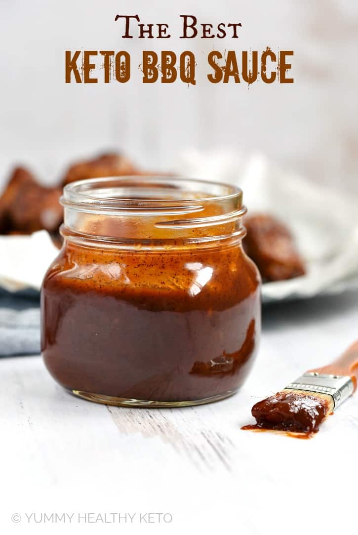 The Best Keto BBQ Sauce - Yummy Healthy Keto